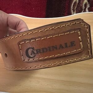 Cardinale Brown Leather Belt size 36